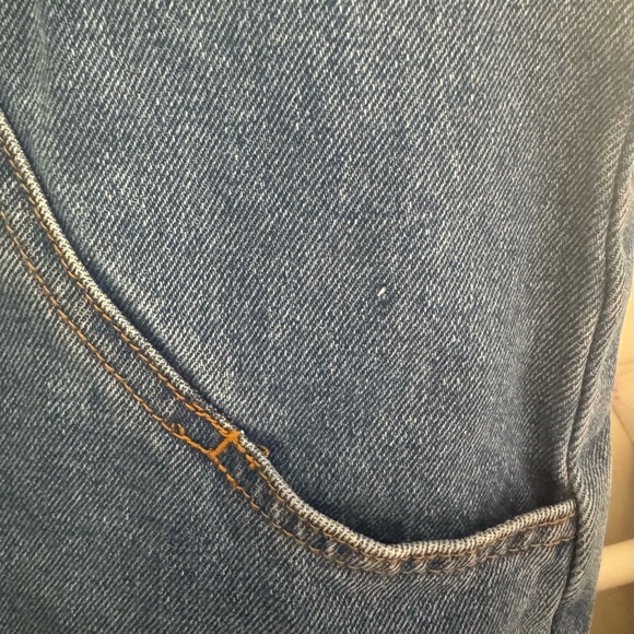 The Simple Folk Denim Dungarees - Picture 2 of 2